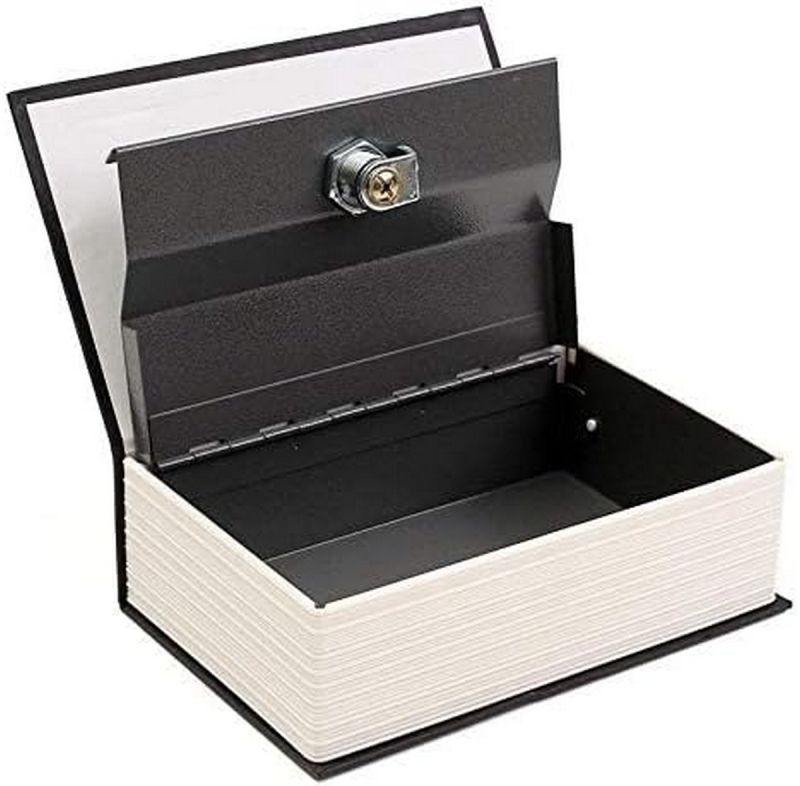 Comprar Caja Fuerte Menor Dinero Forma Libro Cam en Electroshopy - Ángulo 2